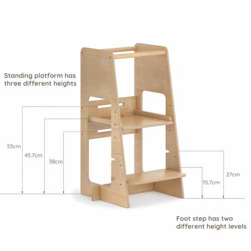 Learning tower for two store